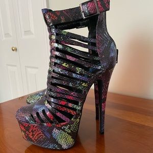 Penny Sue Vengeance Platform Heels